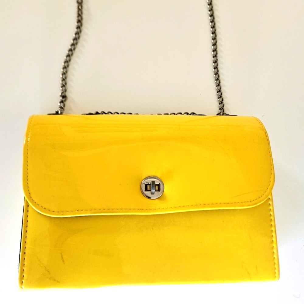 Vintage Patent Leather Bag.